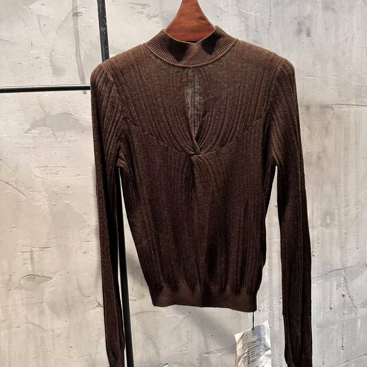 NatureDye 【美侖美奂】EH312314原创设计高级打底衫