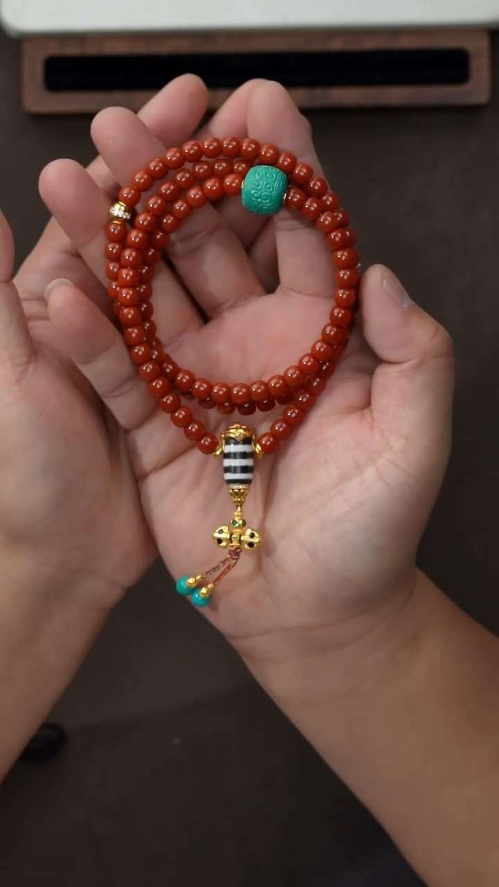 未镶嵌脖挂南红玛瑙南红脖挂