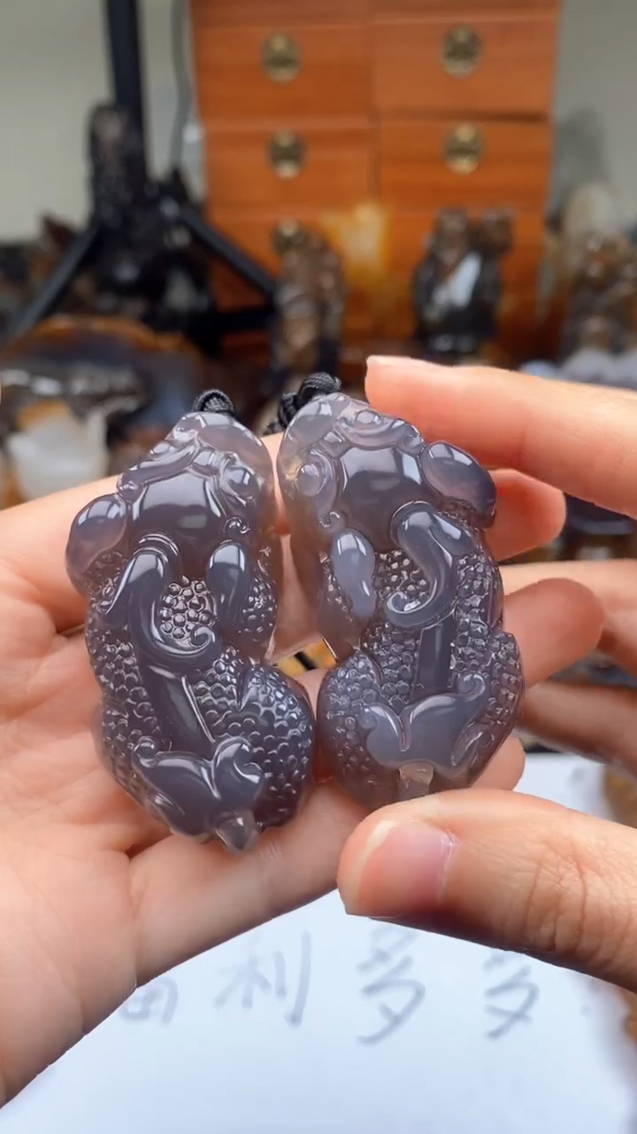 【闪购商品】玛瑙/玉髓颈饰未镶嵌AA