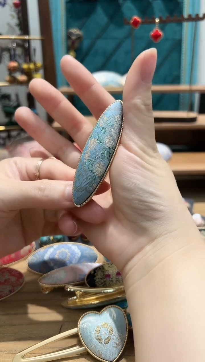 【闪购商品】【一物一拍专车】月下折桂大柳叶发夹