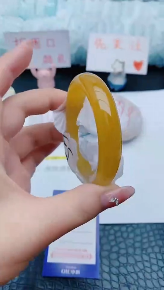 石英质玉手镯未镶嵌z39+53-54