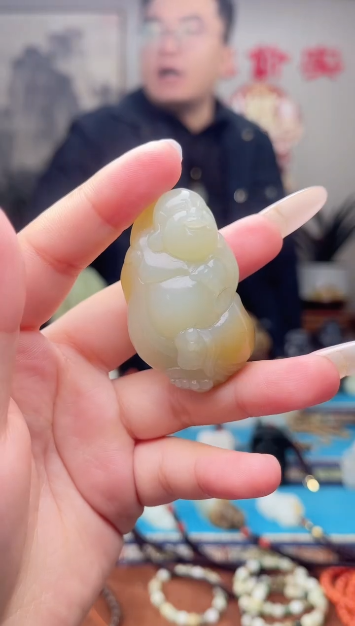 【闪购商品】和田玉挂件未镶嵌1