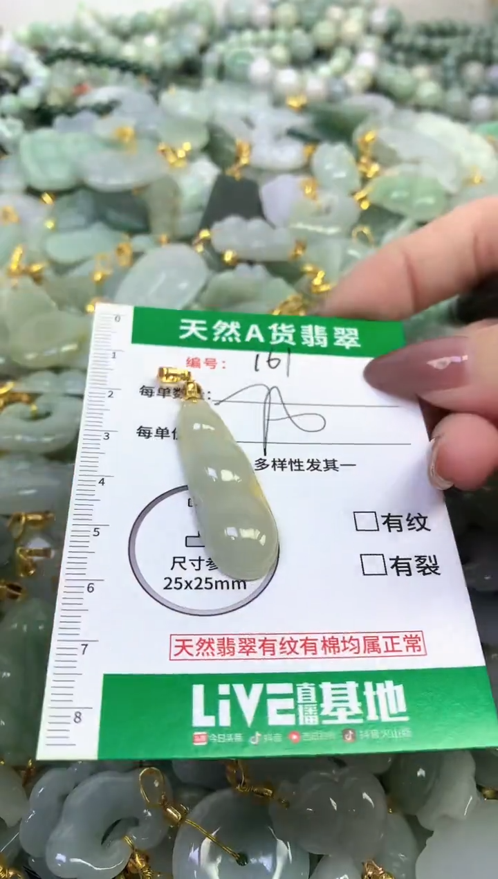 颈饰未镶嵌翡翠纯天然缅甸A货翡翠