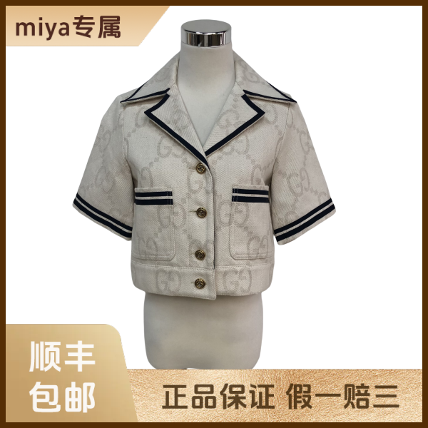 妃鱼/古驰/棉/上衣/95新/M4/17