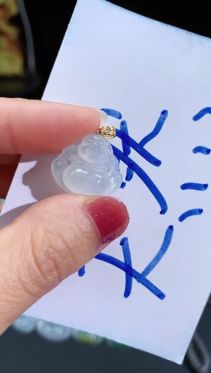 【闪购商品】翡翠颈饰未镶嵌佛公