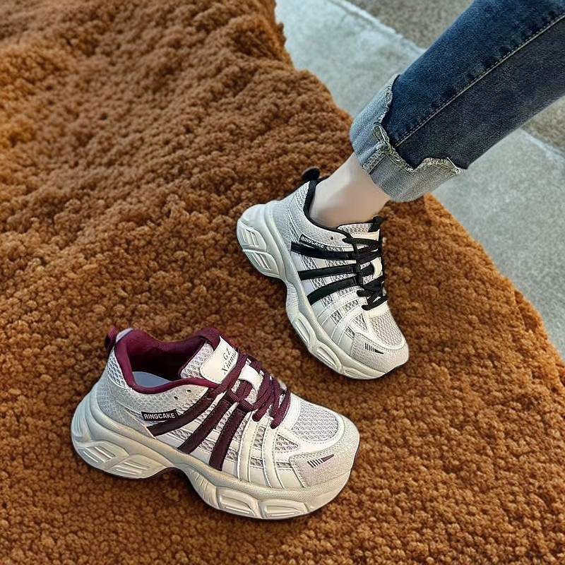 老爹鞋网面运动鞋夏季透气女款舒适休闲鞋复古ins春季秋季新款