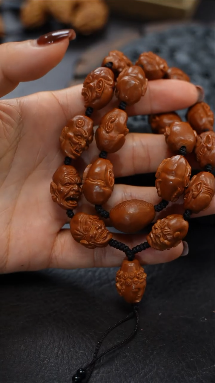 手串/手链橄榄核九林核雕文玩作品