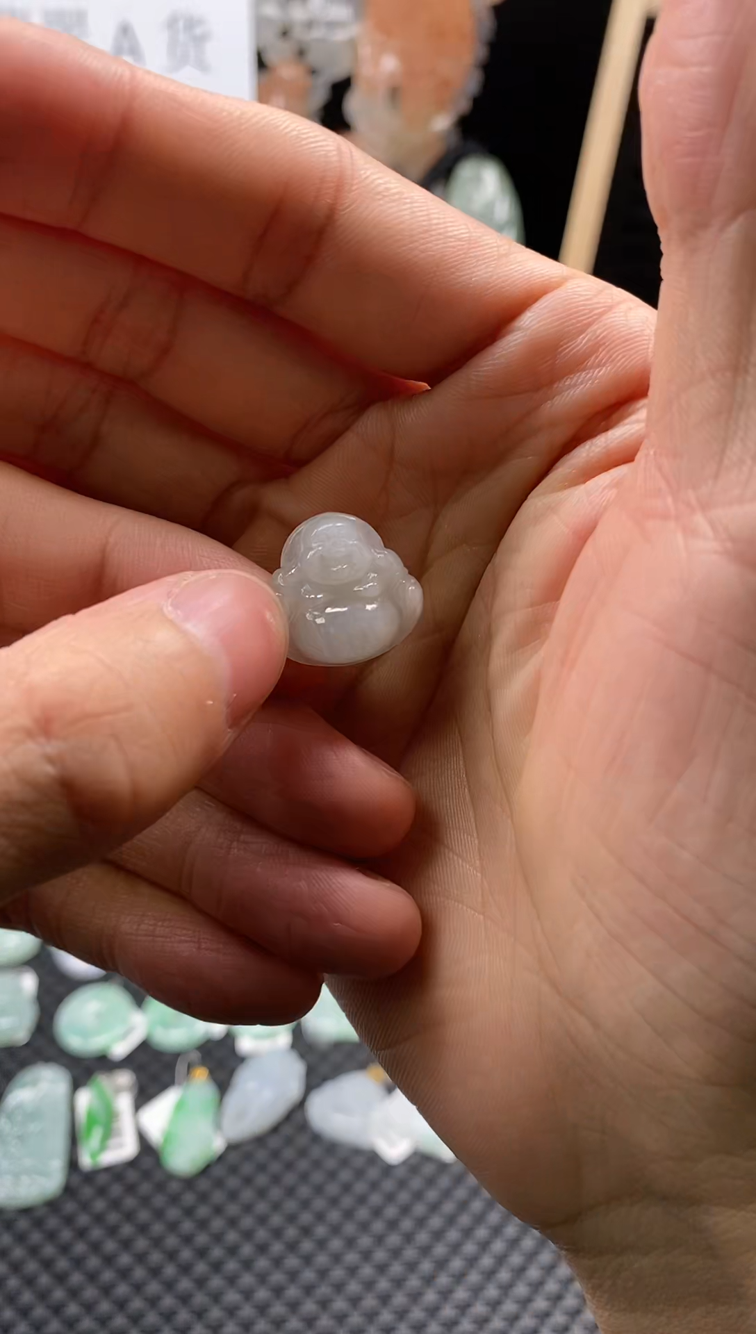 【闪购商品】翡翠颈饰未镶嵌71小佛公