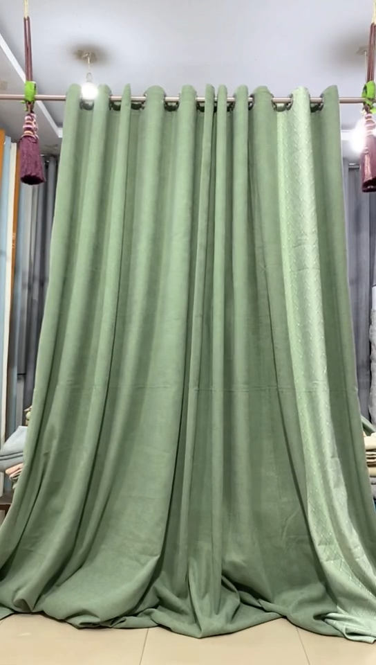 布 成品窗帘    7.2*2.7