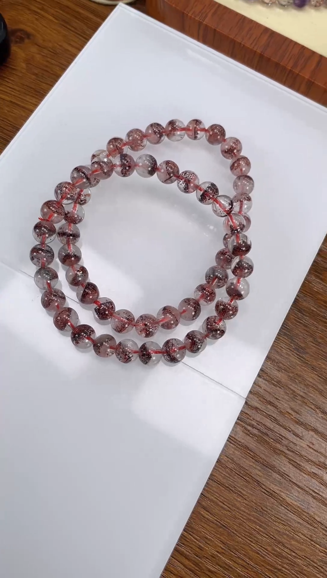 【闪购商品】水晶手链未镶嵌超七手串6+mm 多样性发一