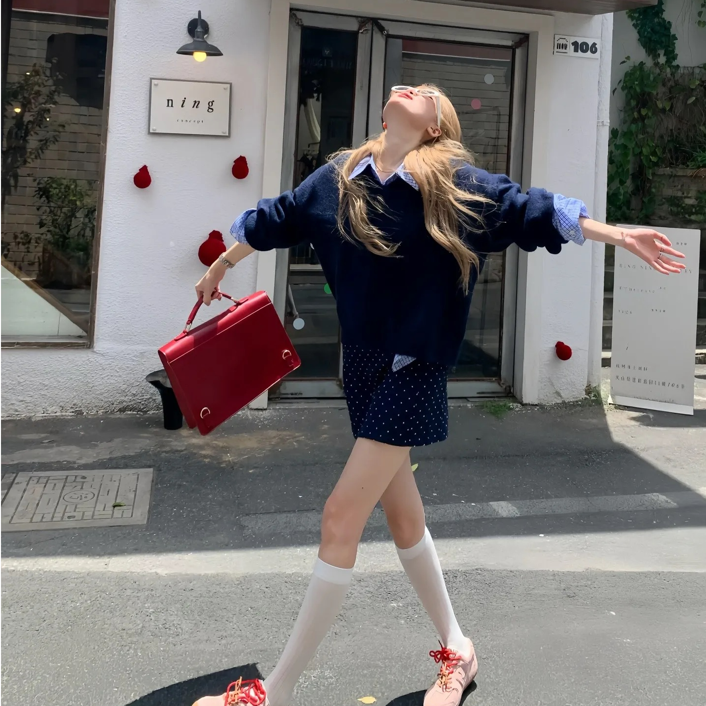 简约通勤显瘦时尚套装套装黑色韩版百搭气质感