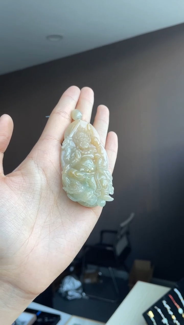 吊坠(不含链)未镶嵌翡翠第****.天然缅甸A货翡翠