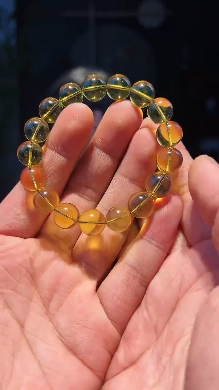 【闪购商品】琥珀手串未镶嵌11+单圈