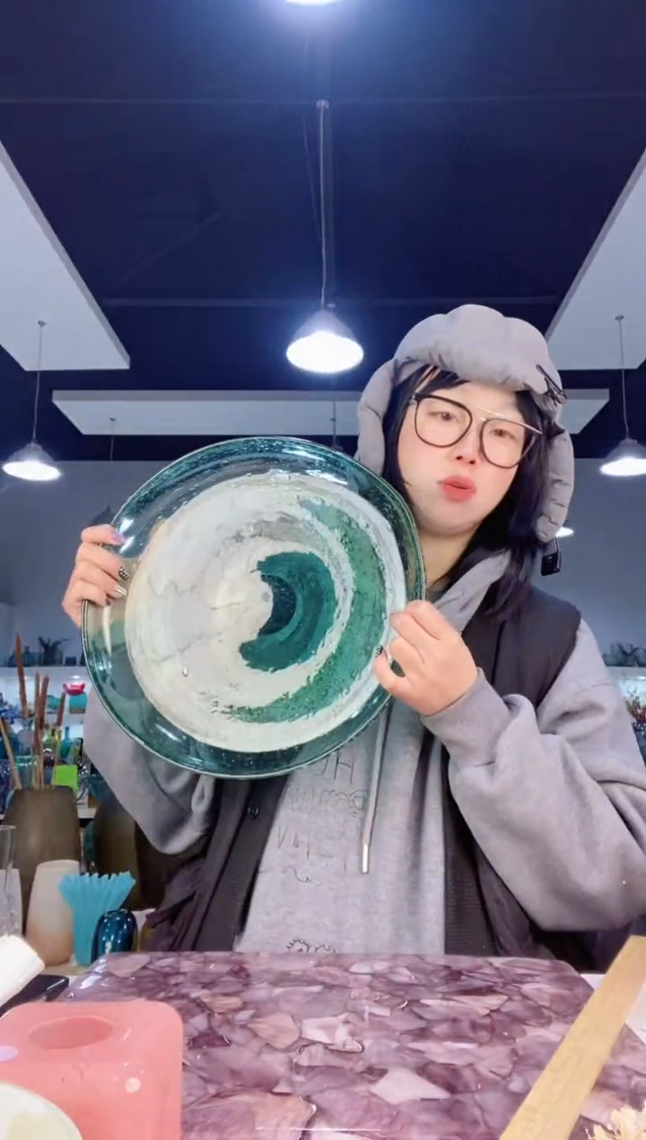 【闪购商品】琉璃慕忆家花瓶大号