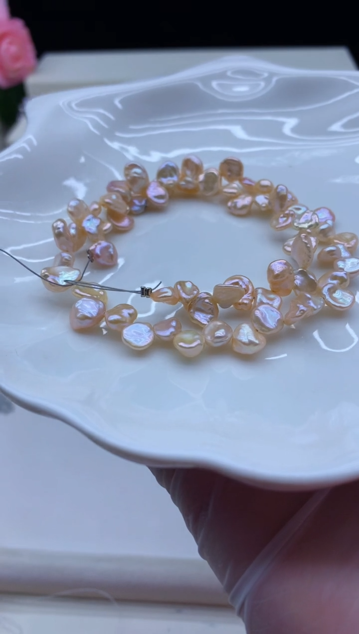 【闪购商品】淡水珍珠颈饰未镶嵌淡水珍珠项链