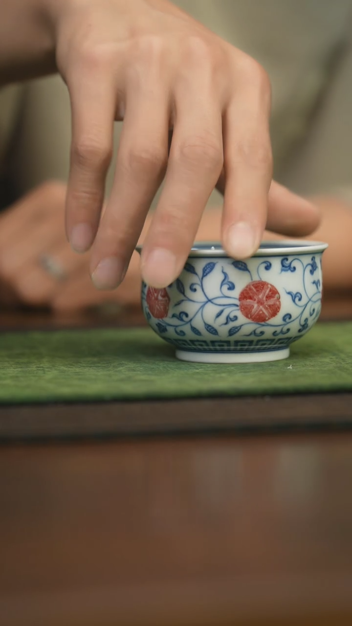 【闪购商品】杯柴窑青花破价福利