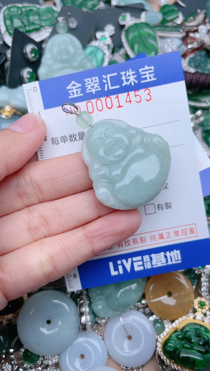 【闪购商品】翡翠颈饰未镶嵌1453......1