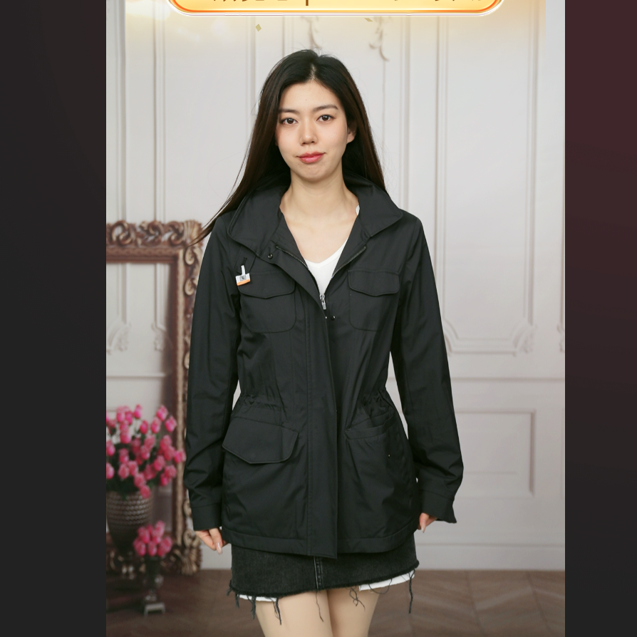 95新 Loro Piana/诺悠翩雅 麦殿/尼龙外套40码/251121LJYLZ03