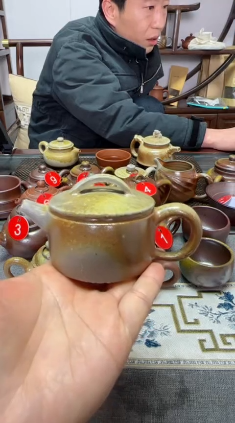 【闪购商品】泥塑微瑕，汉瓦壶原矿真柴烧