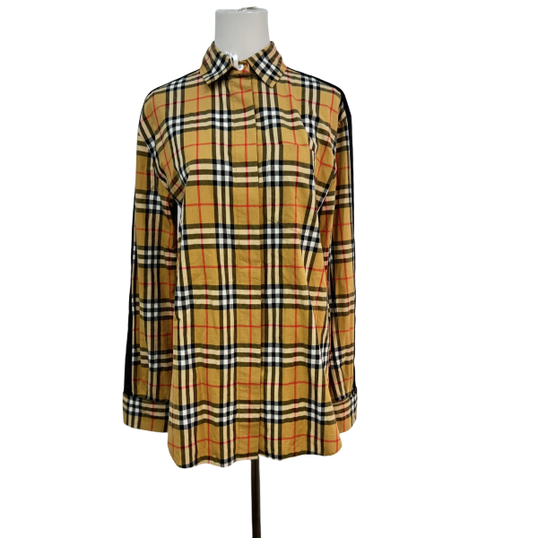 妃鱼/博柏利/棉/衬衫/95新/星二22