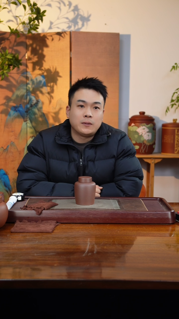 宜兴原矿紫砂茶叶罐