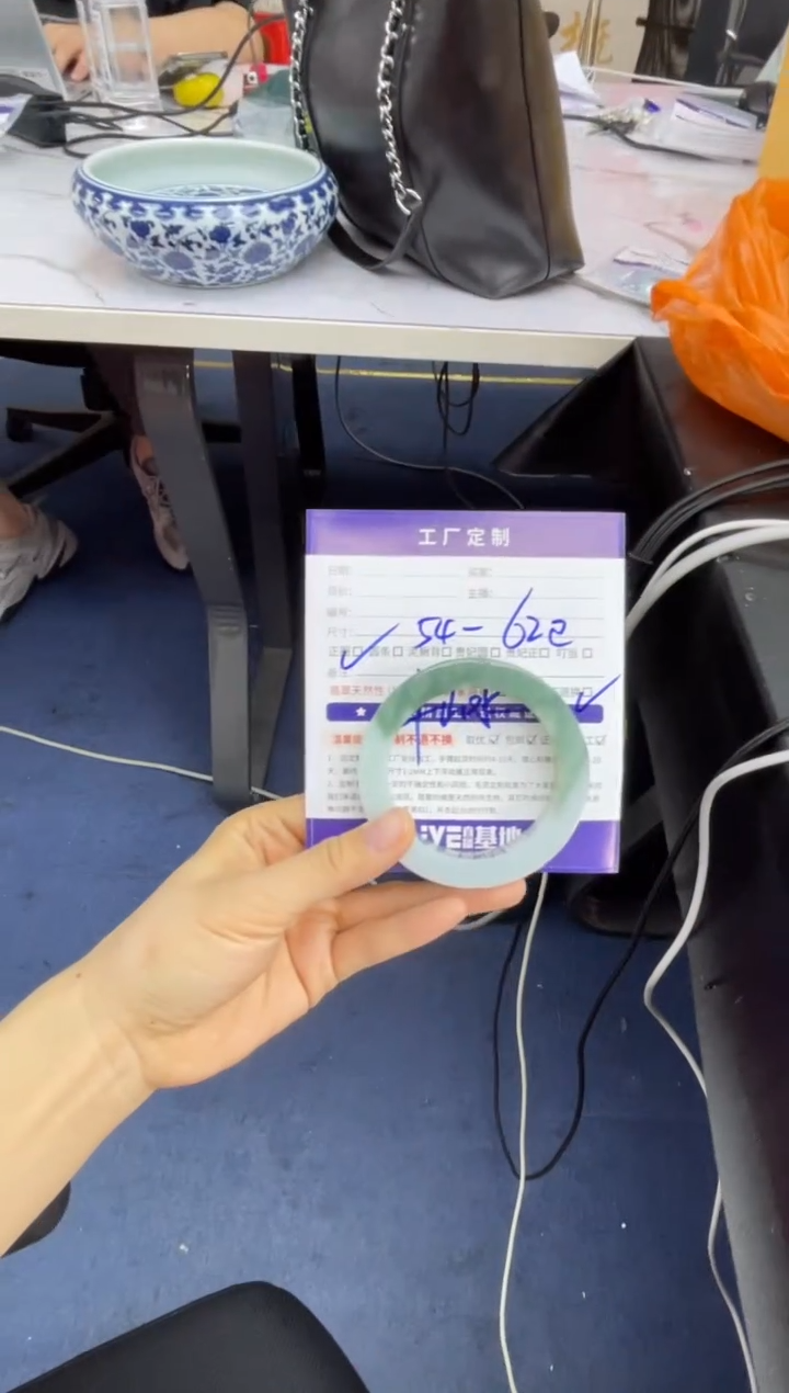 定制翡翠手镯未镶嵌手镯AAS/DZS