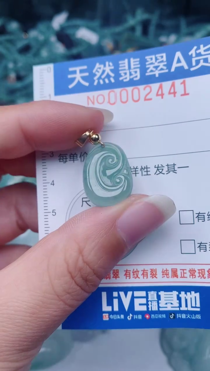 颈饰未镶嵌翡翠00002441