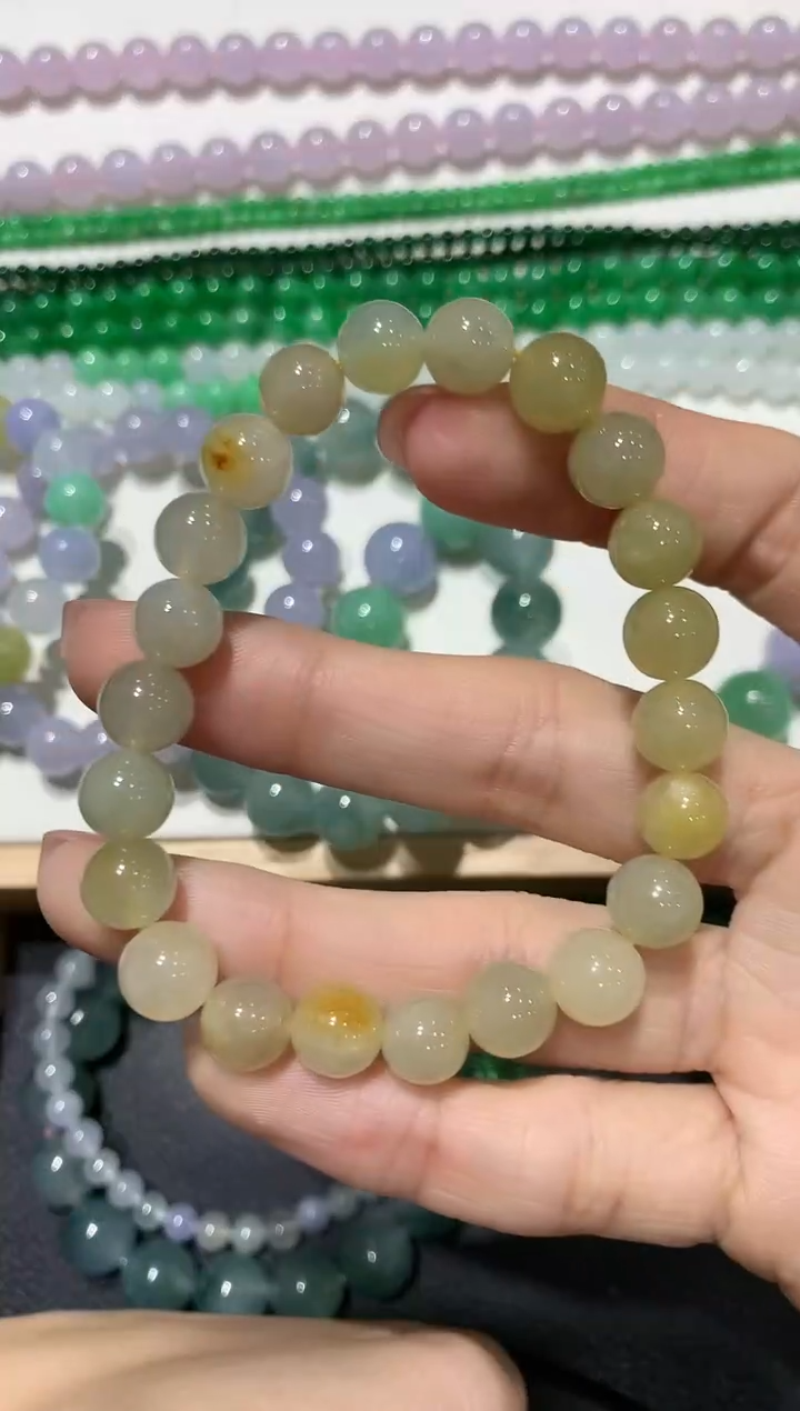 【闪购商品】翡翠手串未镶嵌团购1
