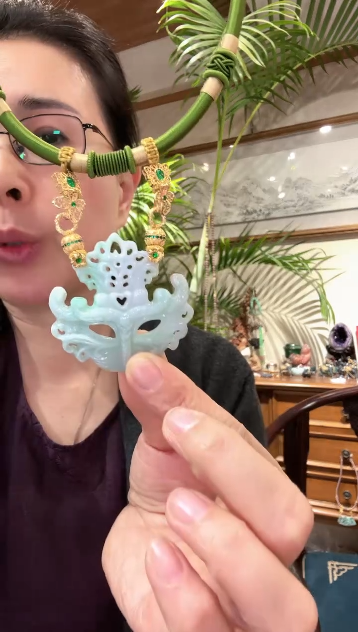 【闪购商品】翡翠颈饰未镶嵌国风