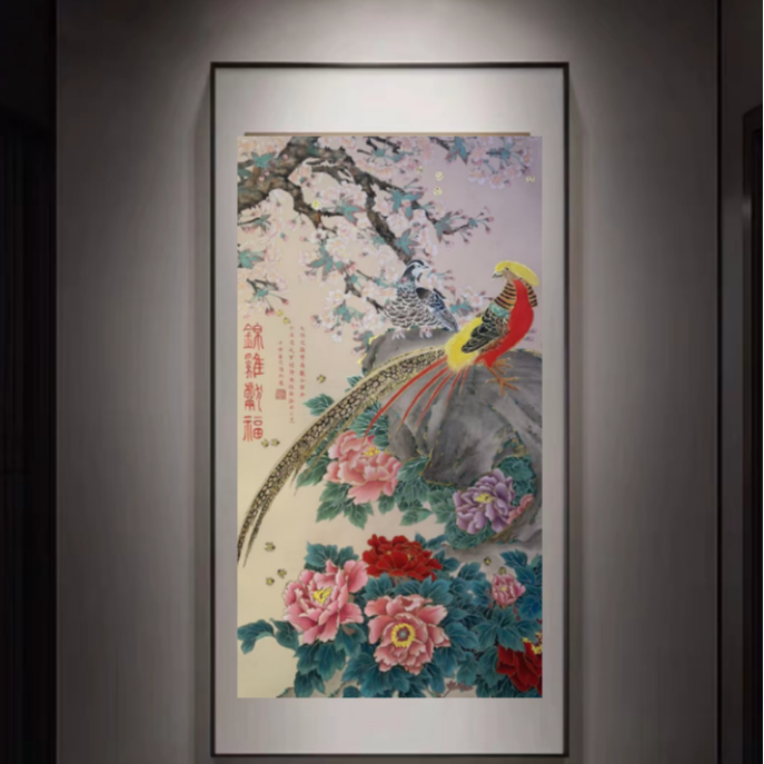 陈熙道—《锦鸡赐福》