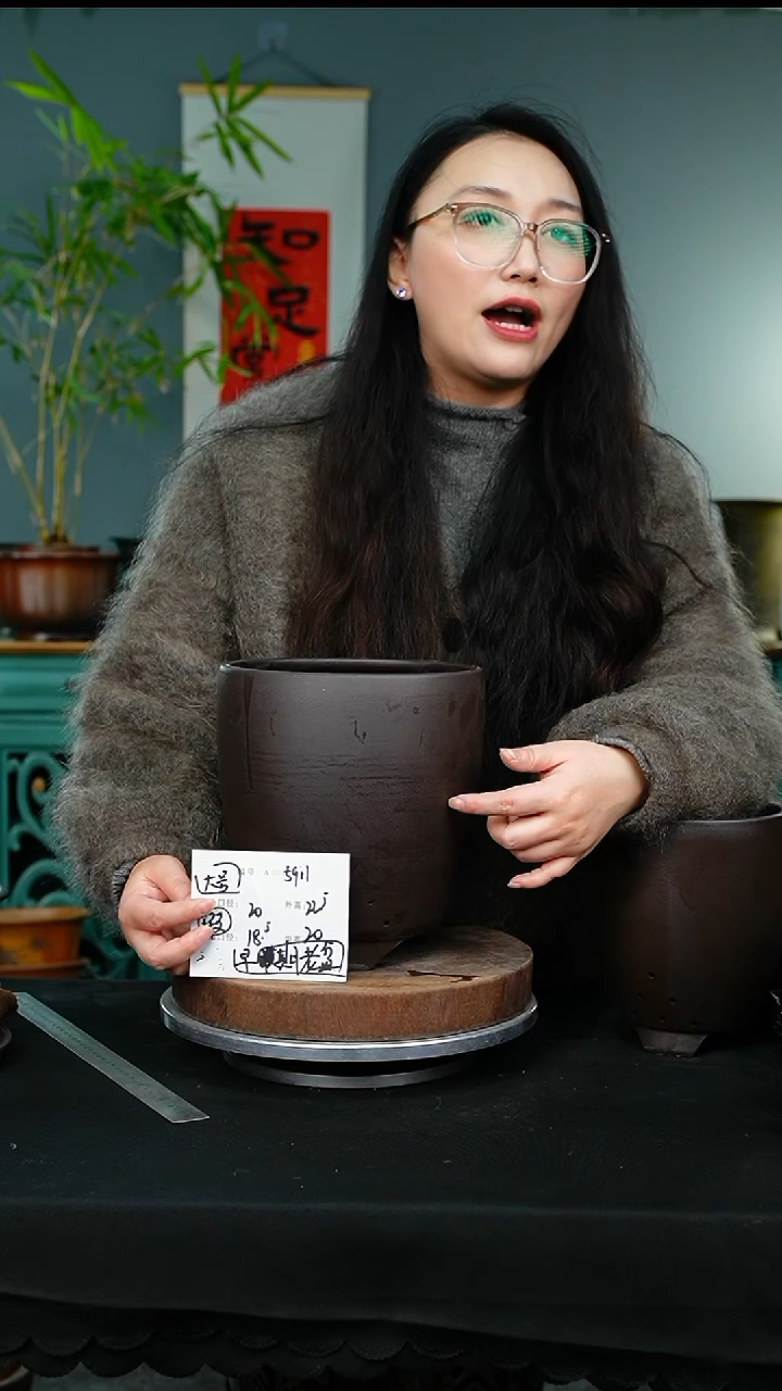 紫砂花盆5911瑕疵紫砂花盆