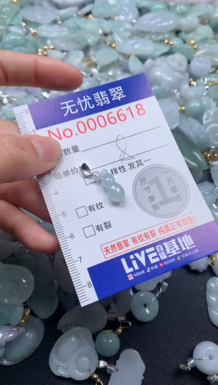 颈饰未镶嵌翡翠6618