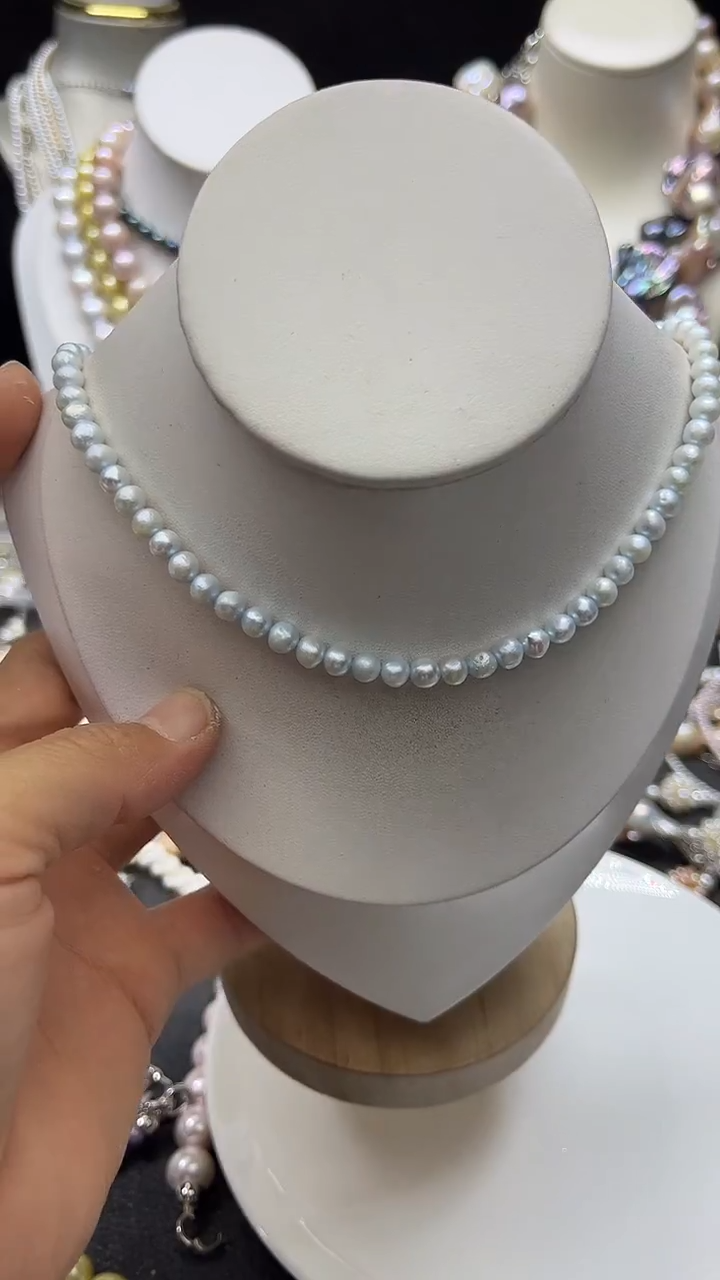 颈饰未镶嵌淡水珍珠多人