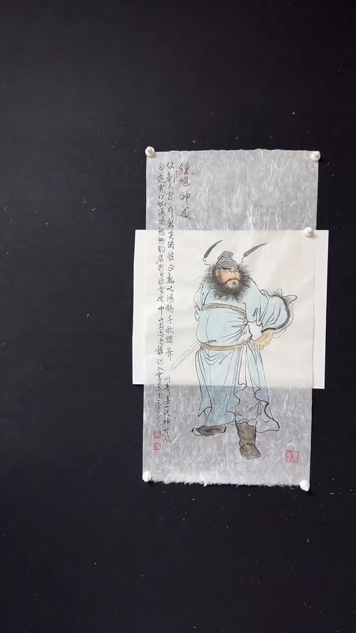 国画朱毅江国画分享