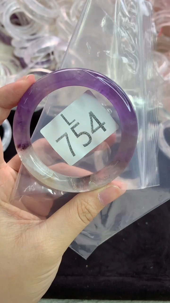 未镶嵌手镯水晶L754-54