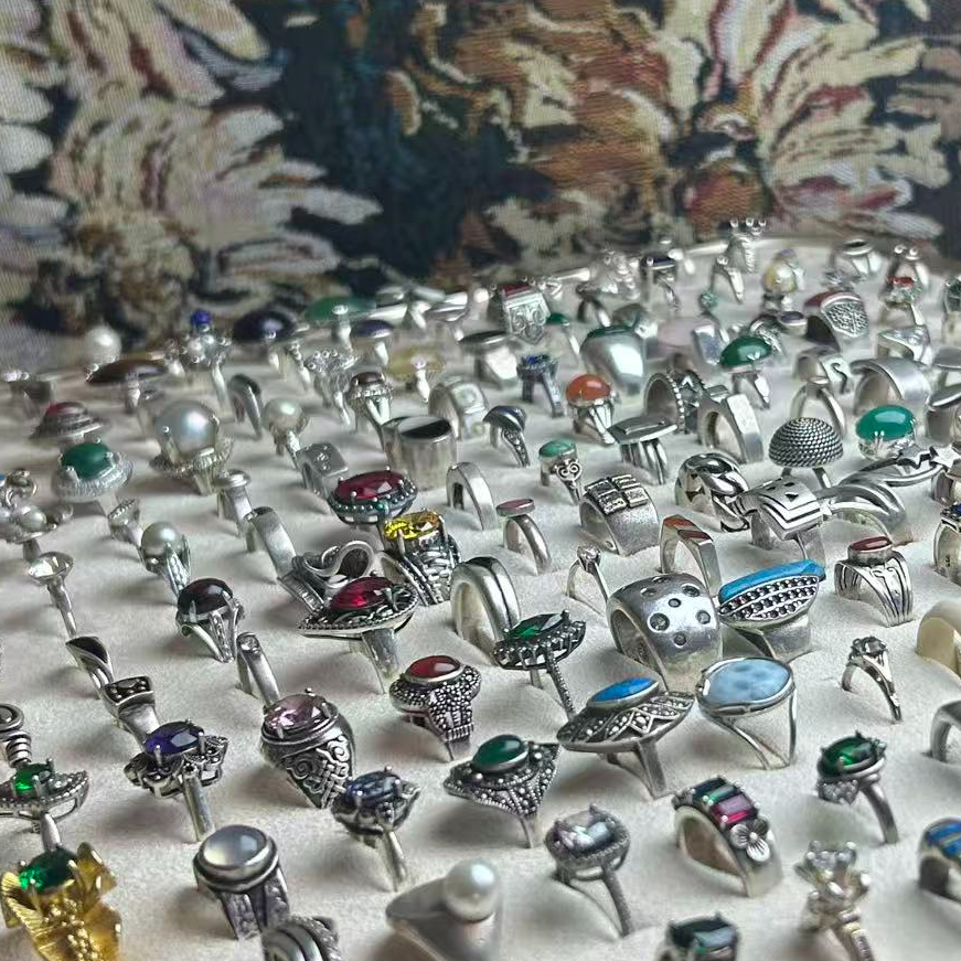 925银银制品 2.中古直播回流饰品手工手工时尚精美