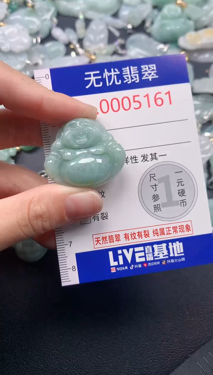 吊坠(不含链)未镶嵌翡翠51611