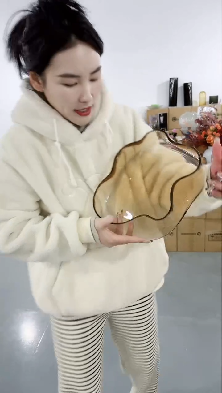 【闪购商品】无铅玻璃UU外贸花瓶微瑕-0JXY