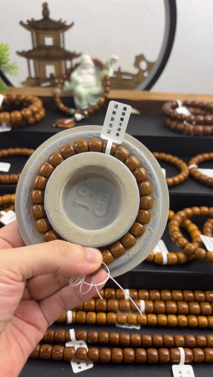 紫金鼠手串紫金鼠精品无棕线实心老型9.5