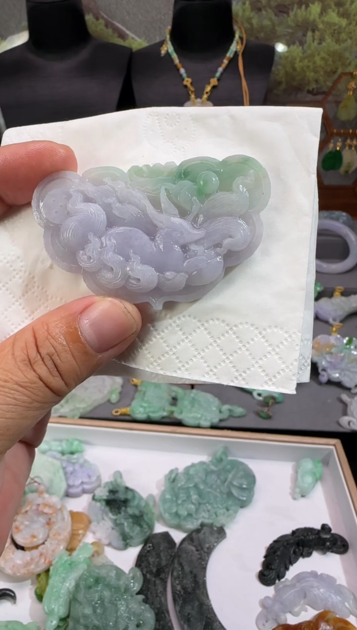【闪购商品】定制翡翠未镶嵌牌子