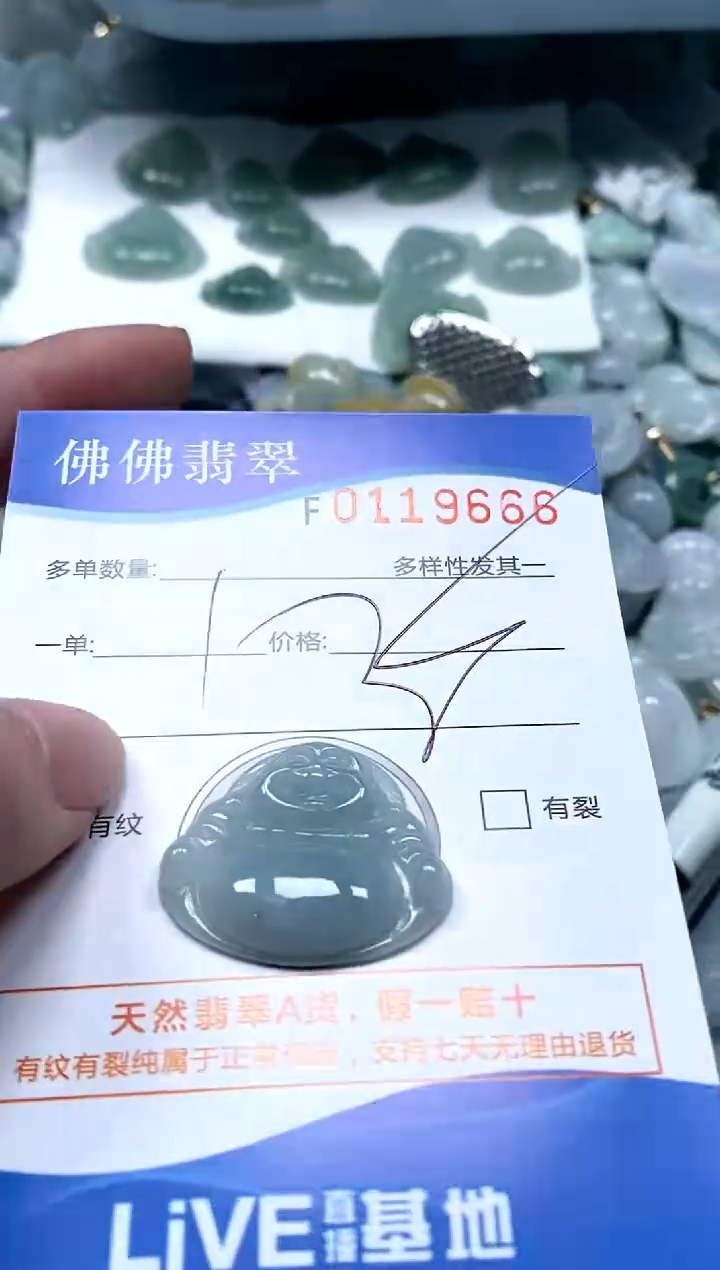 【闪购商品】翡翠颈饰未镶嵌闪购商品0119666