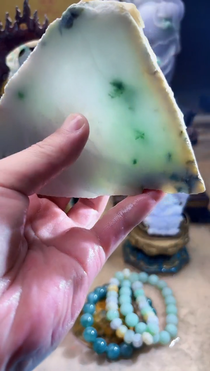 未镶嵌挂件翡翠A货张麦9708