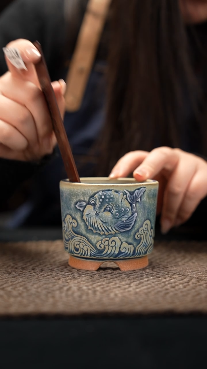 口径7.5花盆-12-3-472