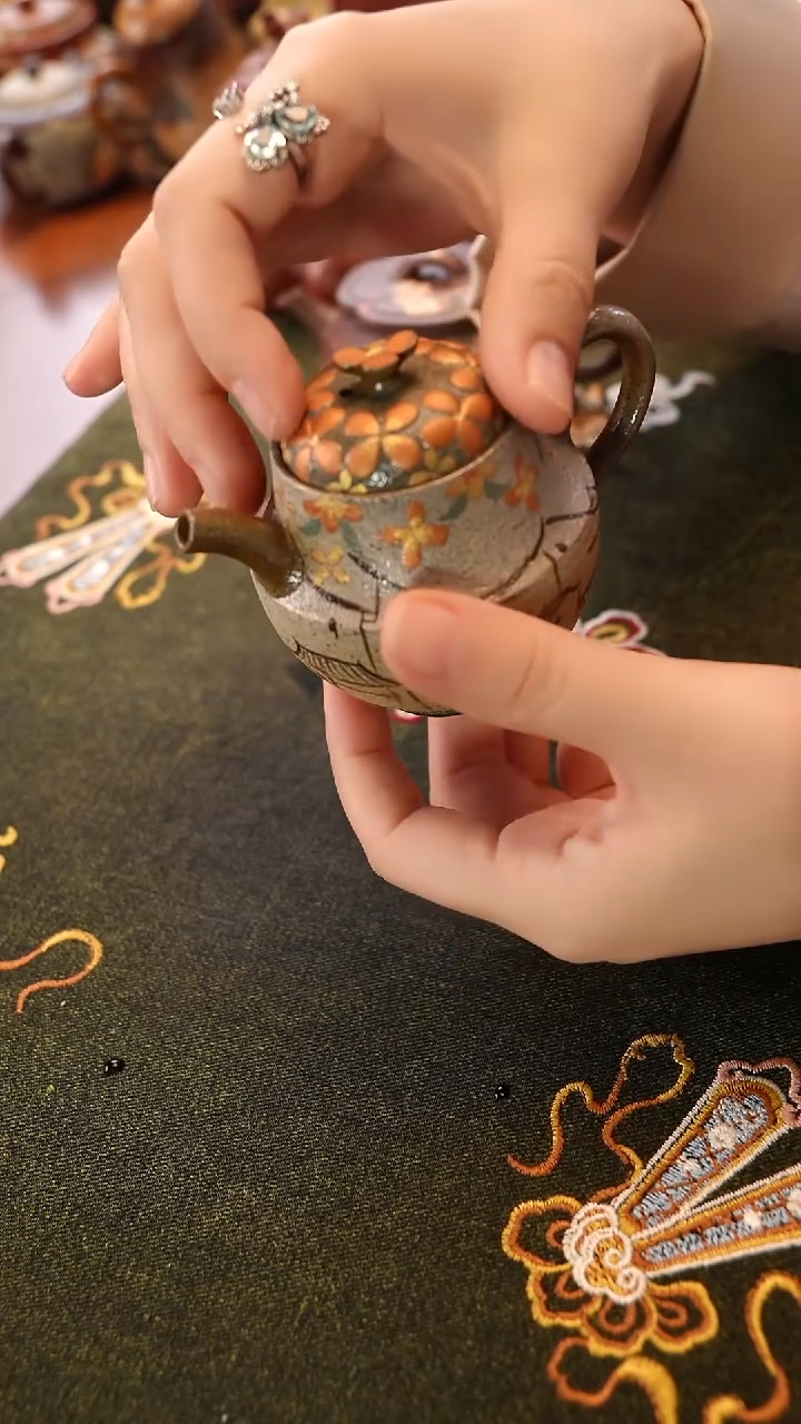 茶壶紫砂十二花神桂花