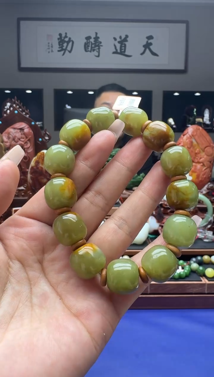 手串未镶嵌和田玉szq15+