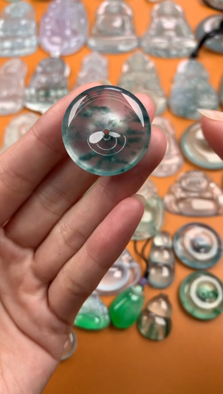 【闪购商品】翡翠颈饰未镶嵌26.7-5.7