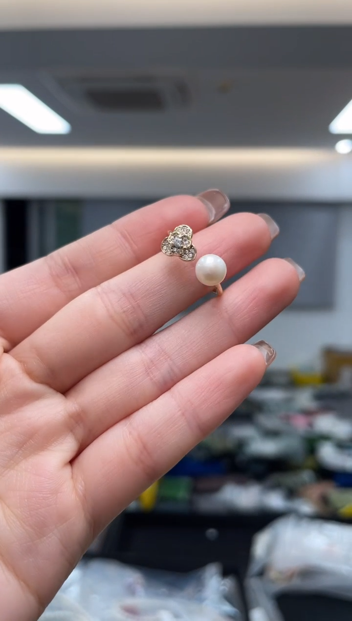 未镶嵌·淡水珍珠（多样性发一件）