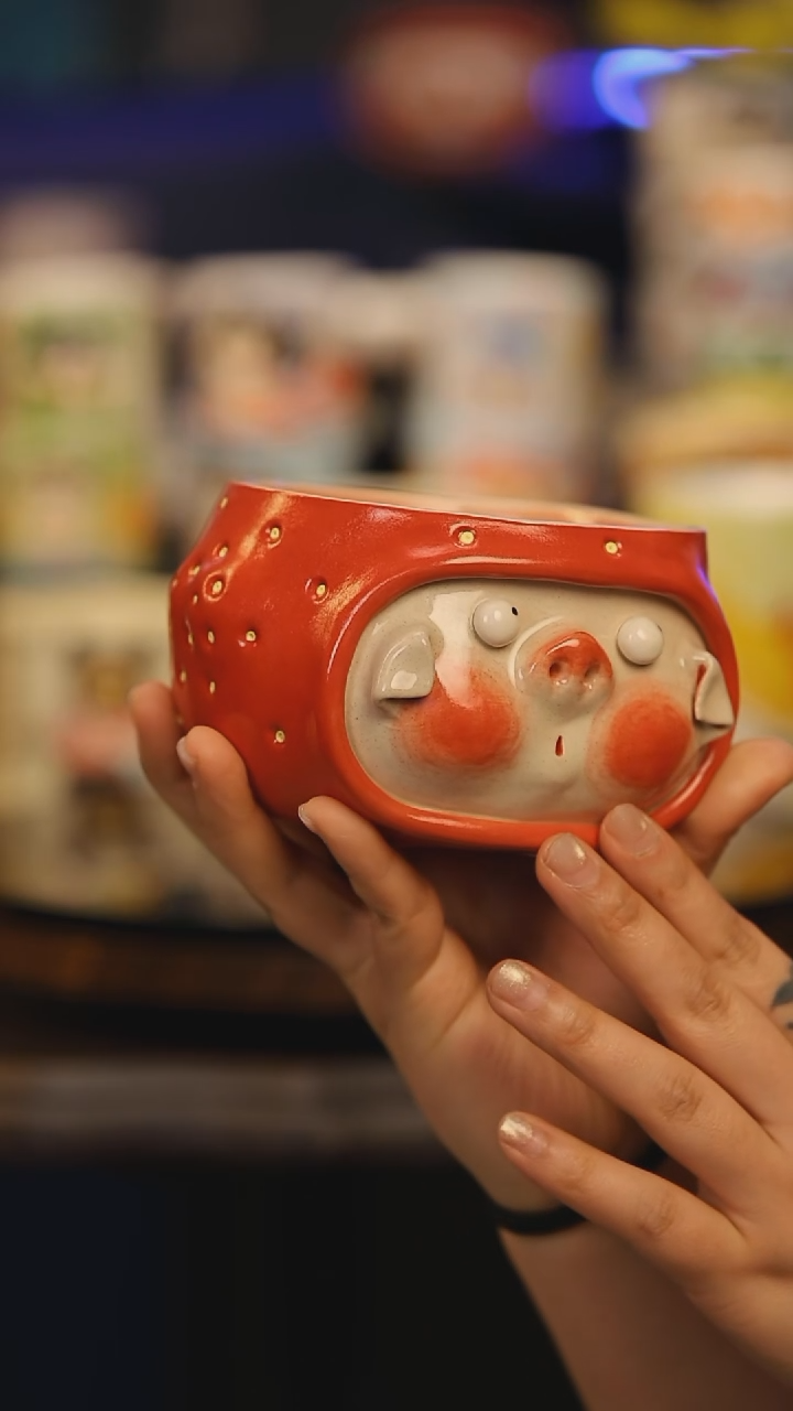 【闪购商品】摆件景德镇釉下彩绘设计师款式陶瓷