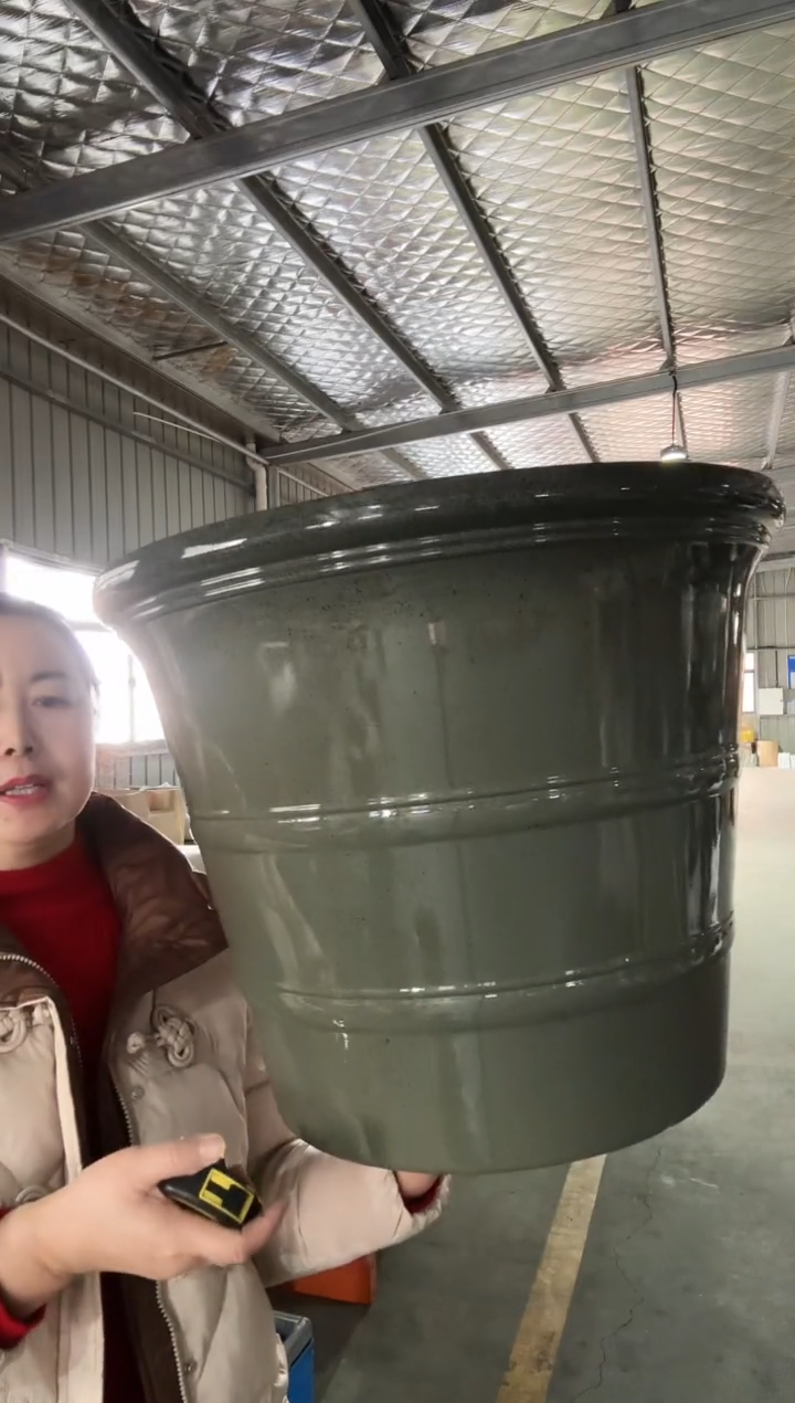 【闪购商品】塑料22寸两道筋墨玉绿色4只装