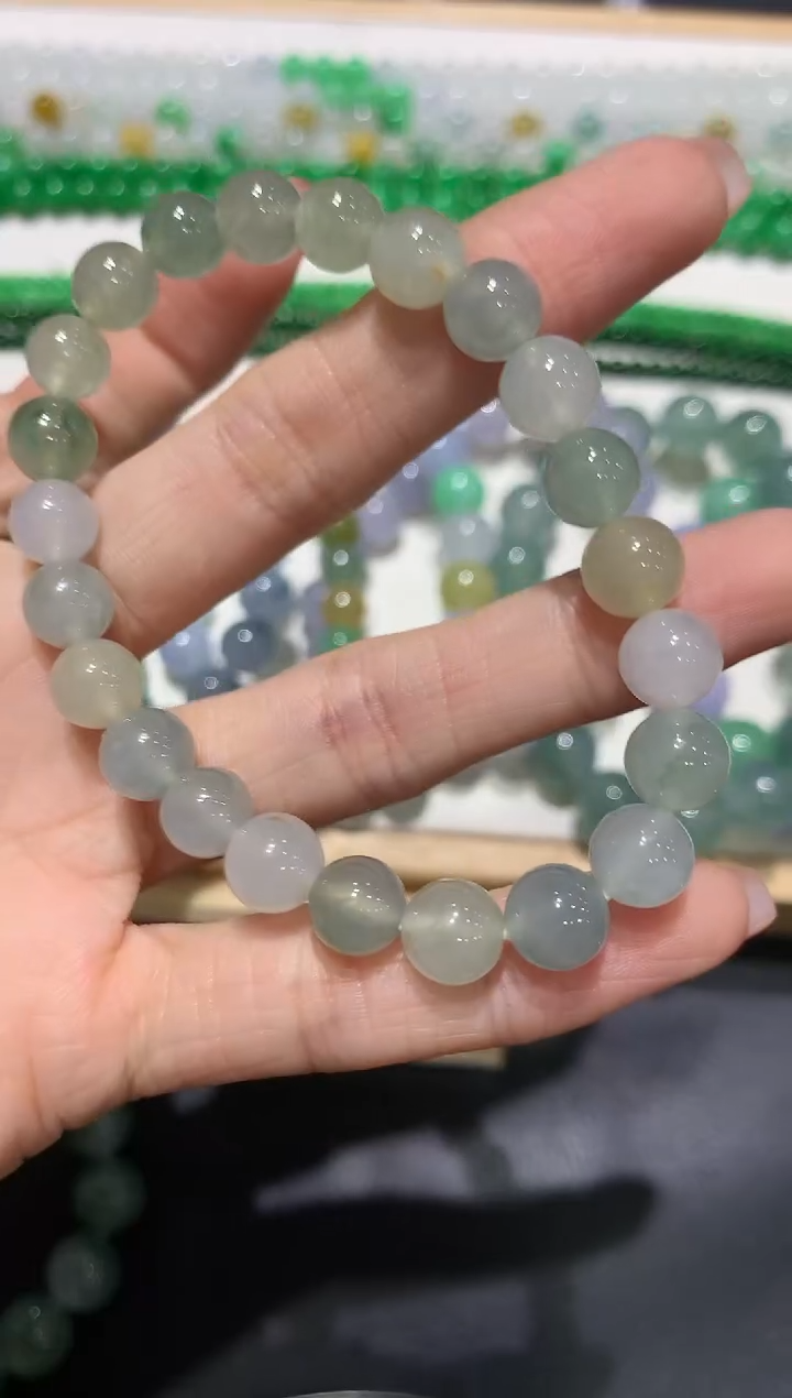 【闪购商品】翡翠手串未镶嵌团购11